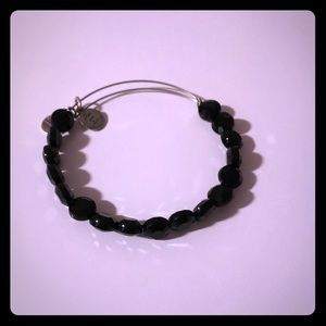 Black bead Alex and Ani bracelet